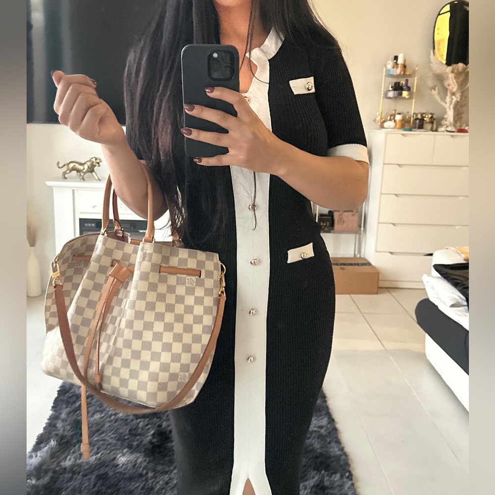 Louis Vuitton Girolata Damier Azur /
Emilie Wallet set